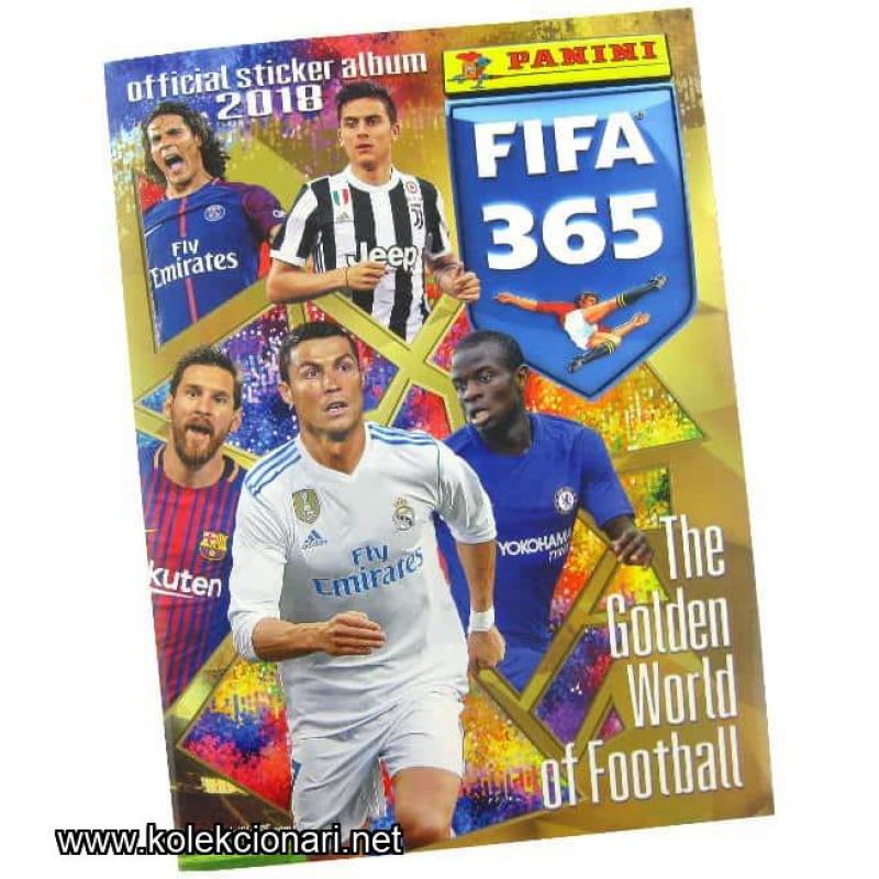 Panini FIFA 365 2018 - prazan album za sličice