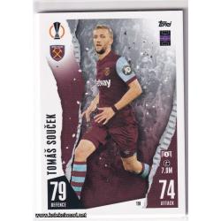 2023-24 Topps Match Attax UEFA League: 110 Tomáš Souček - West Ham United