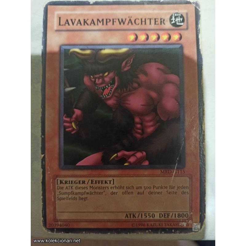 Original Yu-gi-oh (NEMACKA) Lavakampfwachter