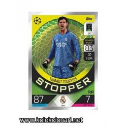 2022-23 Topps Match Attax UEFA League: 119 Thibault Courtois - Real Madrid CF