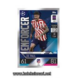 2022-23 Topps Match Attax UEFA League: 165 Rodrigo de Paul - Atlético de Madrid