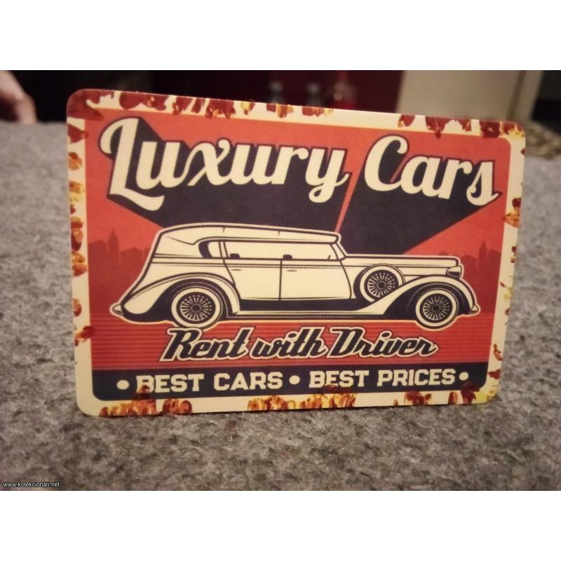Luxury cars nalepnica