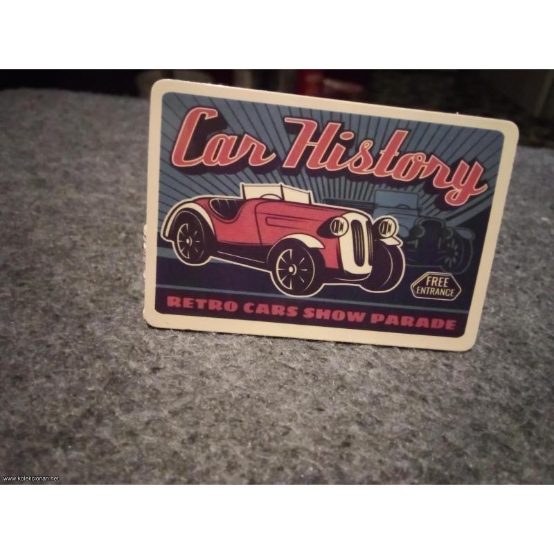 Car history nalepnica