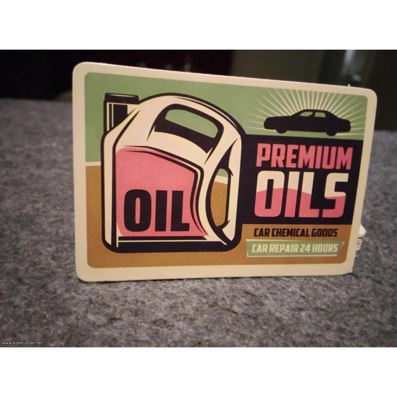 Premium oils  nalepnica