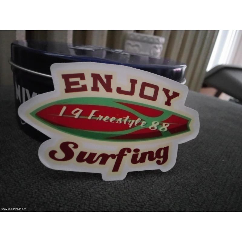 Enjoy surfing - nalepnica