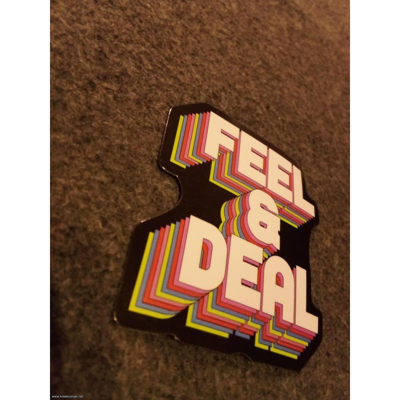 Feel & deal nalepnica
