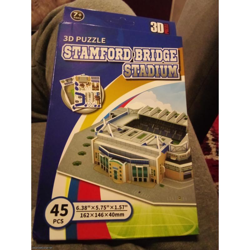 Stamford bridge stadion 3d puzzle