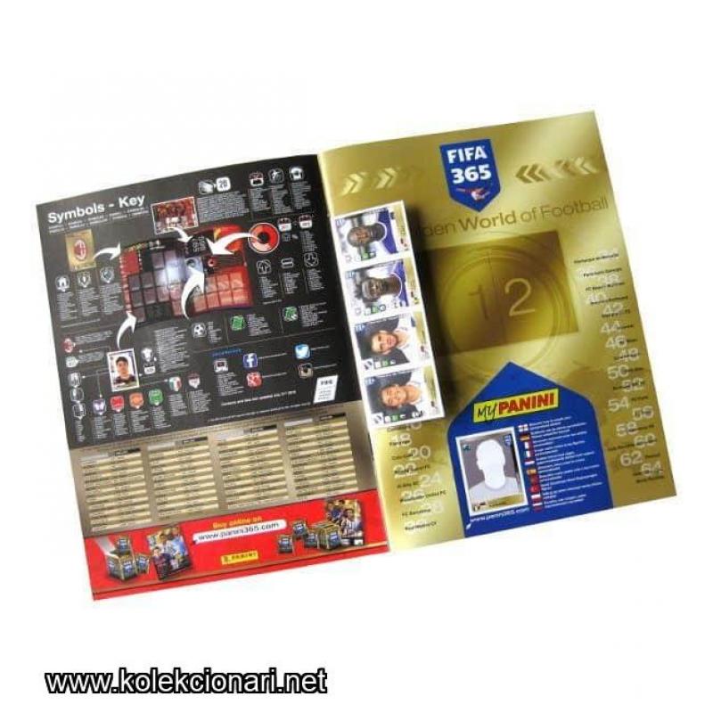 Panini FIFA 365 2016 - prazan album za sličice