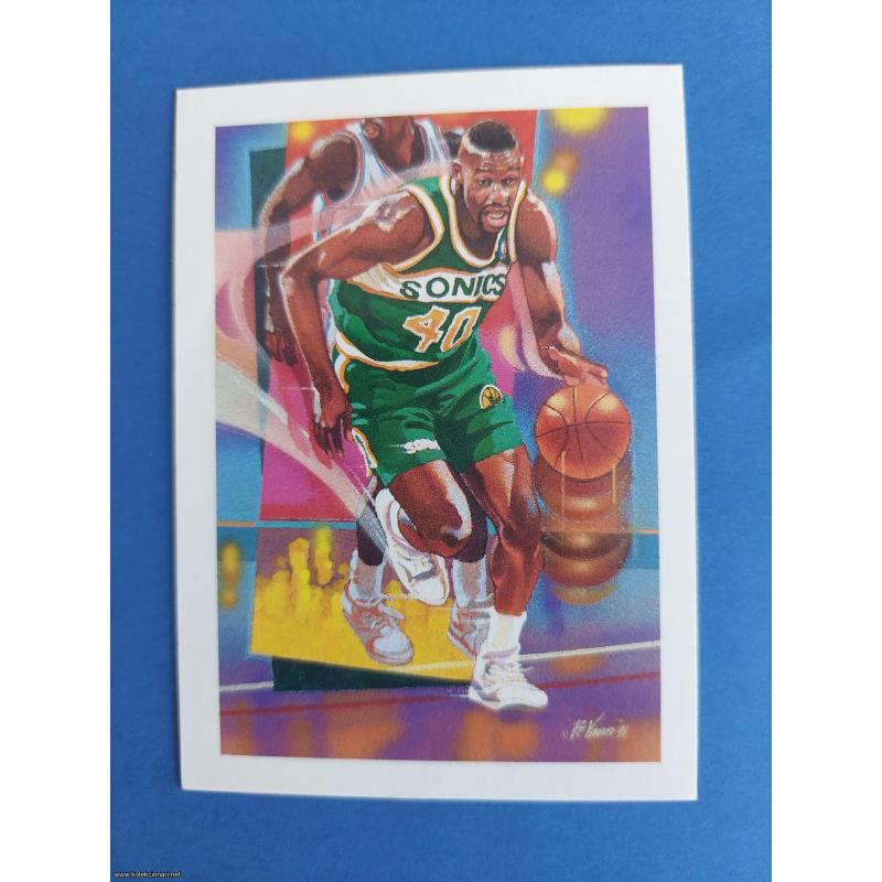 1991-92 NBA Hoops #527 Shawn Kemp