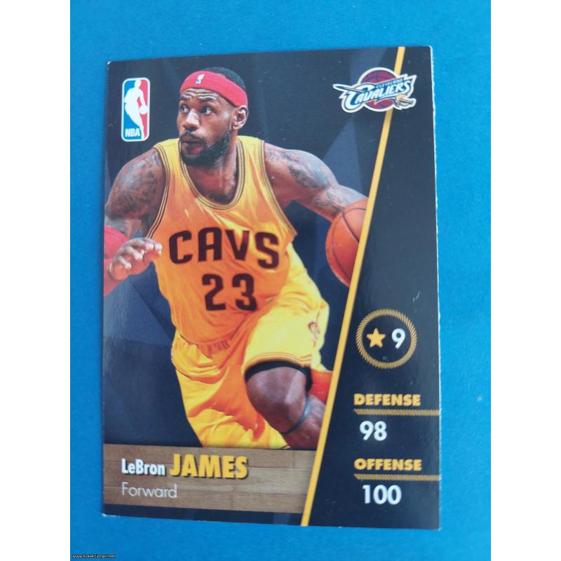 2014-15 NBA Adrenalyn XL East vs West Lebron James