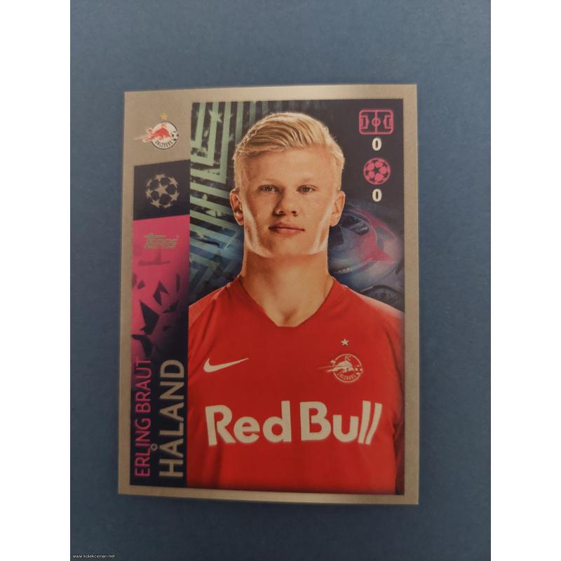 Topps CL 2019/20 #419 Erling Haaland Rookie