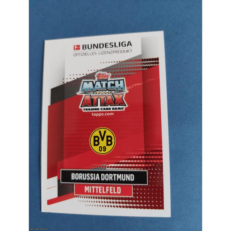 Bundesliga 20/21 Match Attax Extra #722 Jadon Sancho