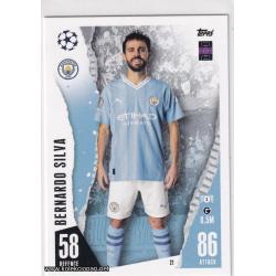 2023-24 Topps Match Attax UEFA League: 21 Bernardo Silva - Manchester City