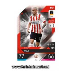 2022-23 Topps Match Attax UEFA League: 255 Philipp Max - PSV Eindhoven