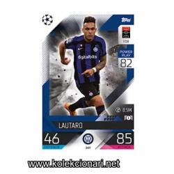 2022-23 Topps Match Attax UEFA League: 342 Lautaro Martinez - Inter Milan