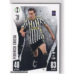 2023-24 Topps Match Attax UEFA League: 367 Federico Chiesa - Juventus