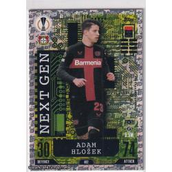 2023-24 Topps Match Attax UEFA League: Next Gen: 402 Adam Hložek - Bayer 04 Leverkusen