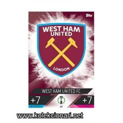 2022-23 Topps Match Attax UEFA League: 46 Team Badge - West Ham United