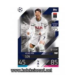 2022-23 Topps Match Attax UEFA League: 80 Heung-Min Son - Tottenham Hotspur