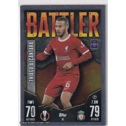 2023-24 Topps Match Attax UEFA League: 91 Thiago Alcántara - Liverpool