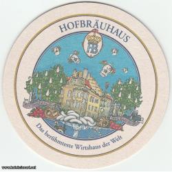 Podmetač za čaše br.38 - Hofbräu (HB) pivo