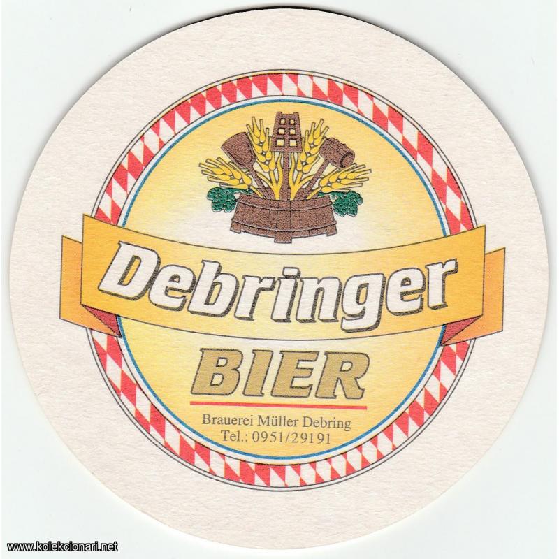 Podmetač za čaše br.51 - Debringer pivo