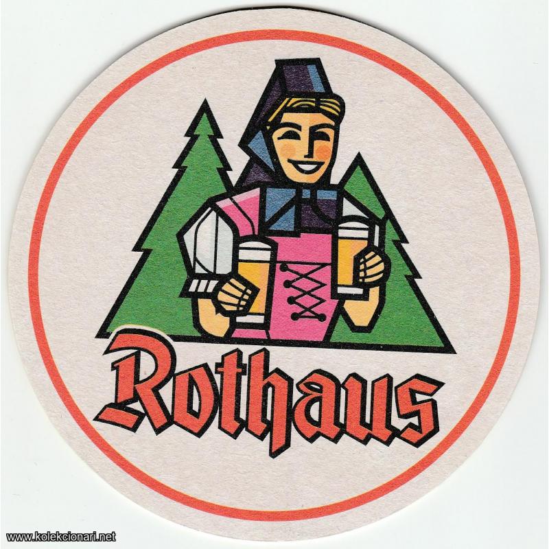 Podmetač za čaše br.70 -  Rothaus pivo