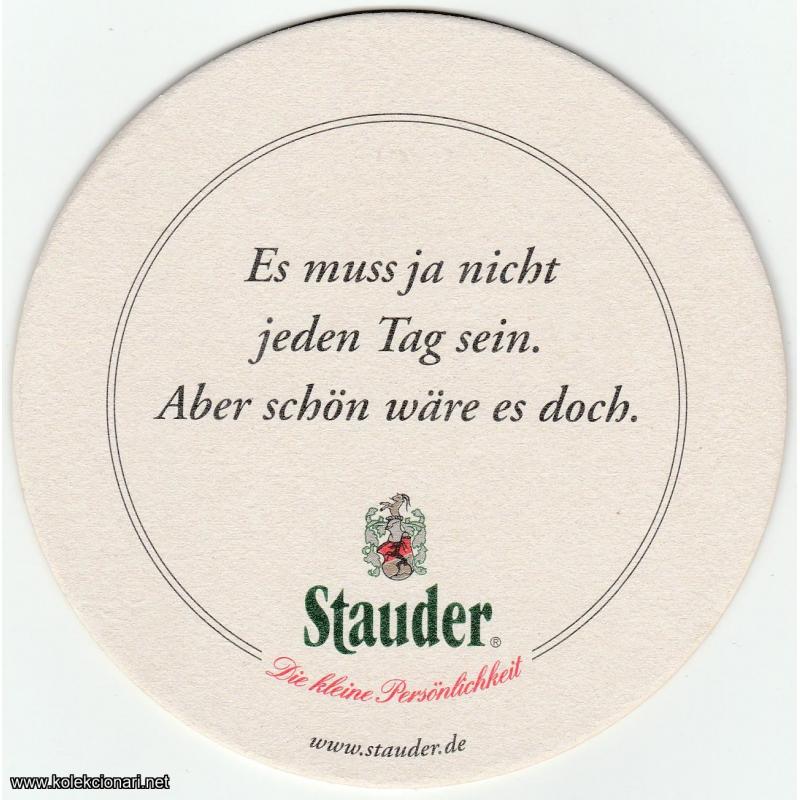 Podmetač za čaše br.77 - Stauder pivo