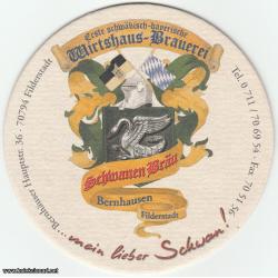 Podmetač za čaše br.101 - Schwanen-Bräu pivo