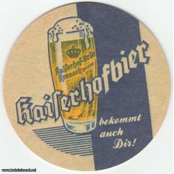 Podmetač za čaše br.104 - Kaiserhöfer pivo