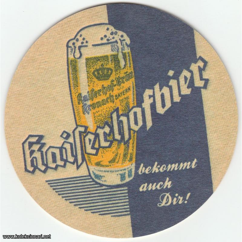 Podmetač za čaše br.104 - Kaiserhöfer pivo