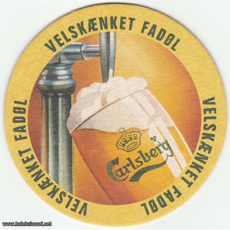 Podmetač za čaše br.112 - Carlsberg pivo