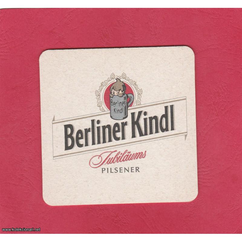 Podmetač za čaše br.204 - Berliner Kindl pivo