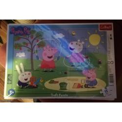 Trefl Puzzle 31417 Peppa Pig  – Puzzle za decu 15 delova