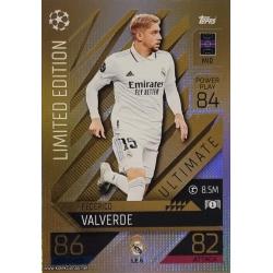 2022-23 Topps Match Attax Extra UEFA League: Ultimate Limited Edition: LE6 Federico Valverde - Real Madrid CF