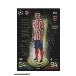 2022-23 Topps Match Attax Extra UEFA League: Mega Value: MV6 Ángel Correa - Atletico Madrid