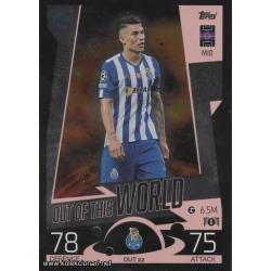 2022-23 Topps Match Attax Extra UEFA League: Out of this World: OUT22 Matheus Uribe - FC Porto