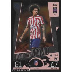 2022-23 Topps Match Attax Extra UEFA League: Out of this World: OUT9 Axel Witsel - Atlético de Madrid