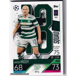 2022-23 Topps Match Attax Extra UEFA League: Squad Zone: SZ13 Aaron Mooy	- Celtic FC