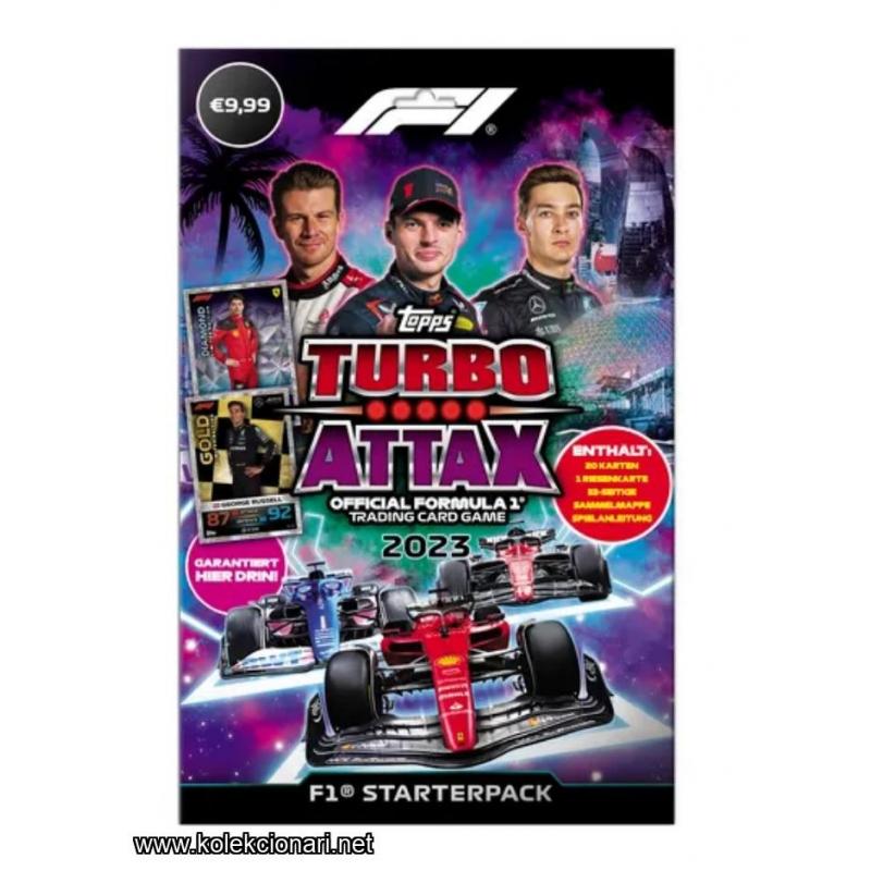 Topps F1 Turbo Attax 2023 Kartice - Starterpack