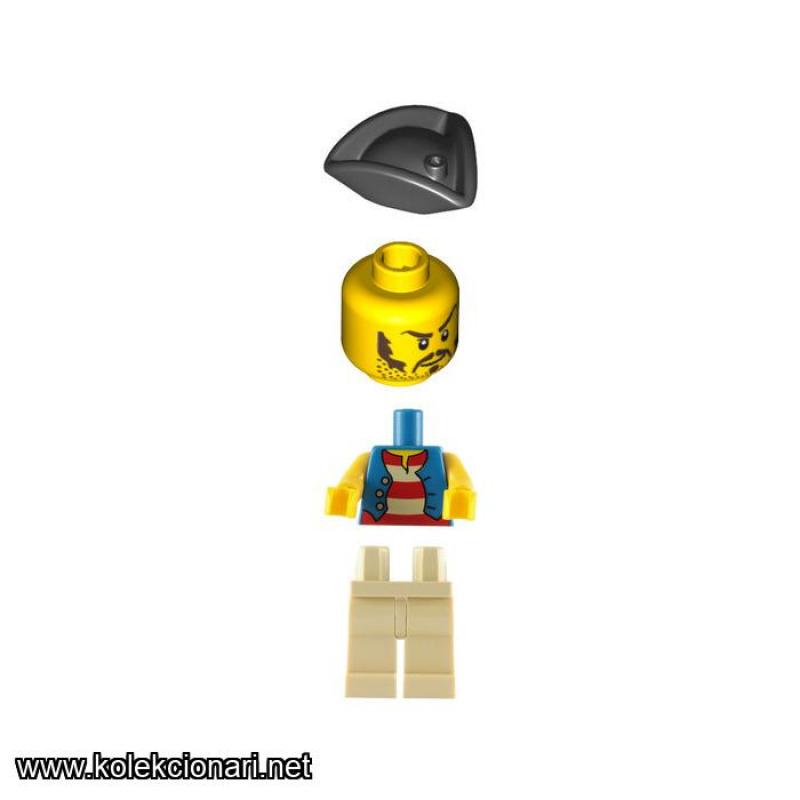 Lego Pirates - Brickbeard's Bounty Pirate (MF-PI2)