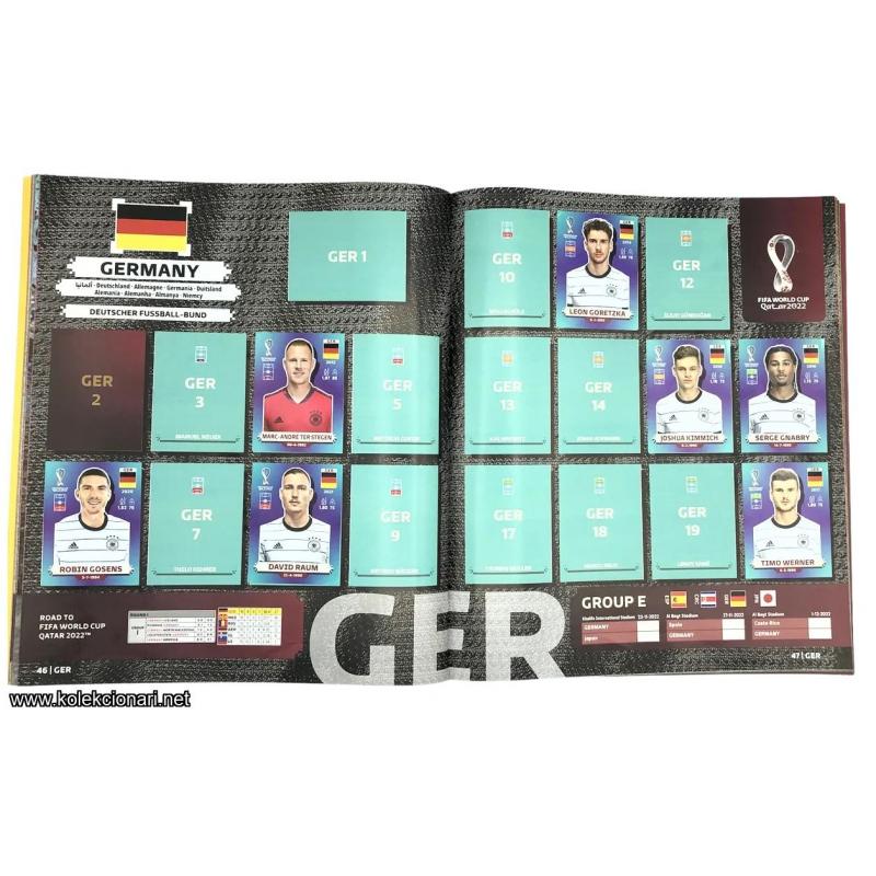 Panini FIFA World Cup Qatar 2022 - prazan album za sličice